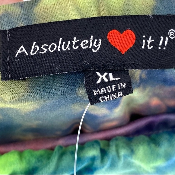 Absolutely Love It Women's Tie Dye Tube Dress - XL - Picture 4 of 4